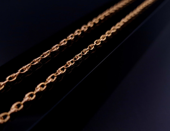Gold chain “Anchor“