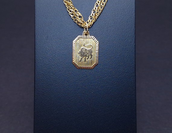 Gold Pendant "Taurus"