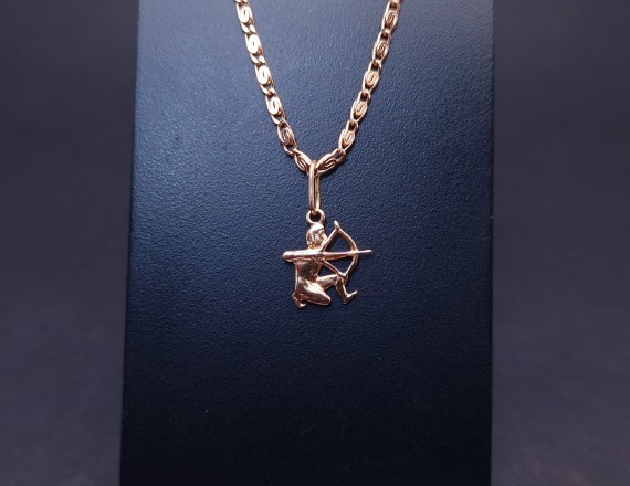 Gold Pendant "Sagittarius"