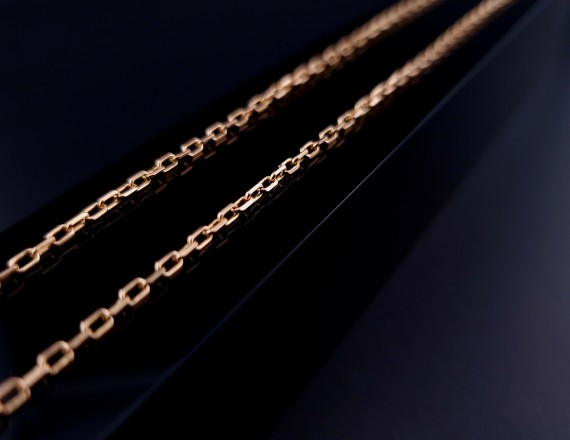 Gold chain “Anchor“