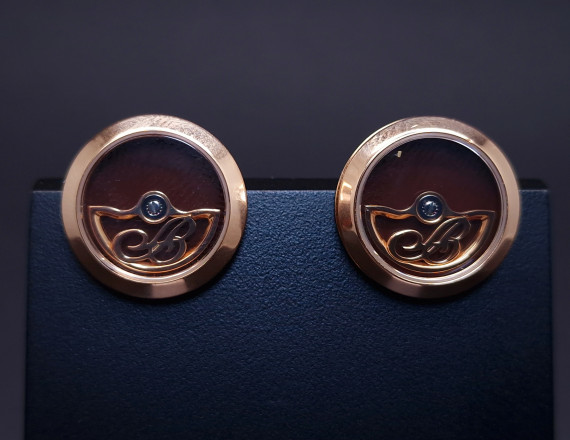 Золотые запонки "Breguet Cufflinks"